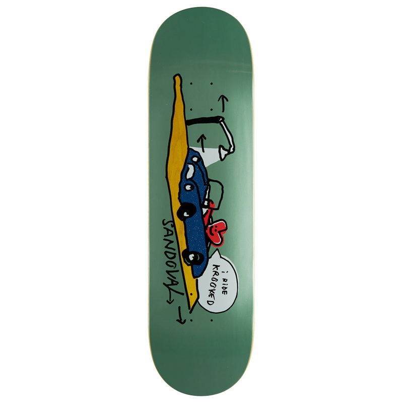 Krooked Sandoval I Ride Skateboard Deck – 8.62