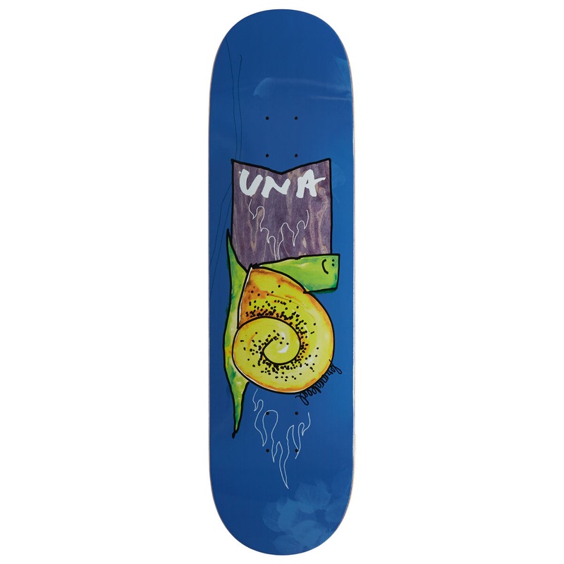 Krooked Una Flame Snail Skateboard Deck – 8.25