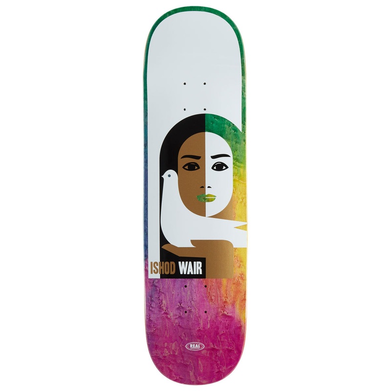 Real Ishod Peace Die-dye Edt. Full SE Skateboard Deck – 8.50