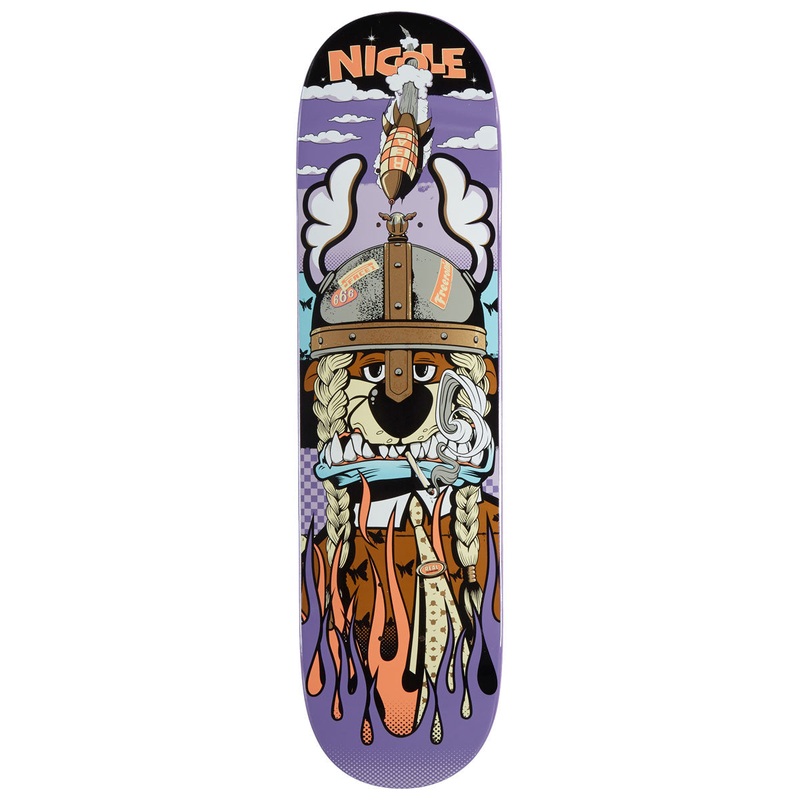 Real x D*Face Nicole Full SE Skateboard Deck – 8.06