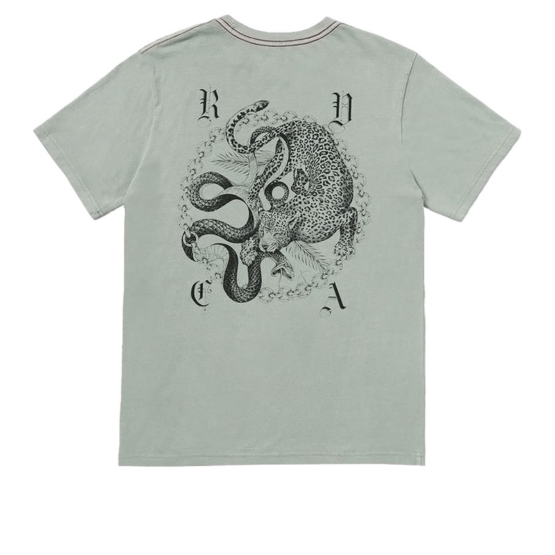RVCA Benj Battle T-Shirt – Monument