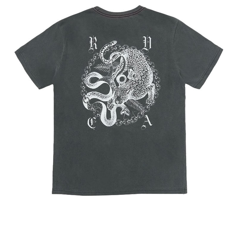 RVCA Benj Battle T-Shirt – Pirate Black