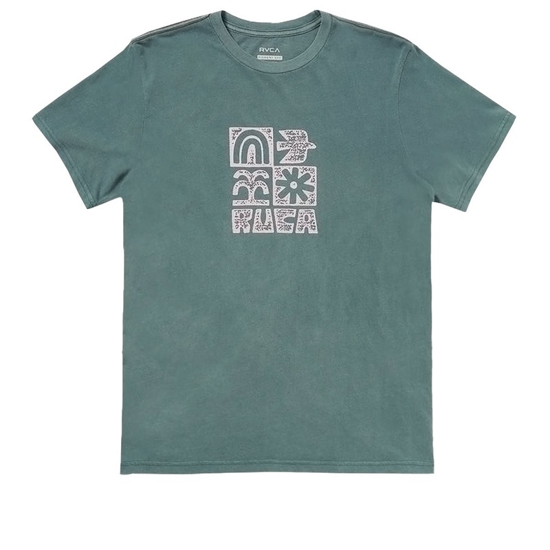 RVCA Mosaic T-Shirt – Balsam Green