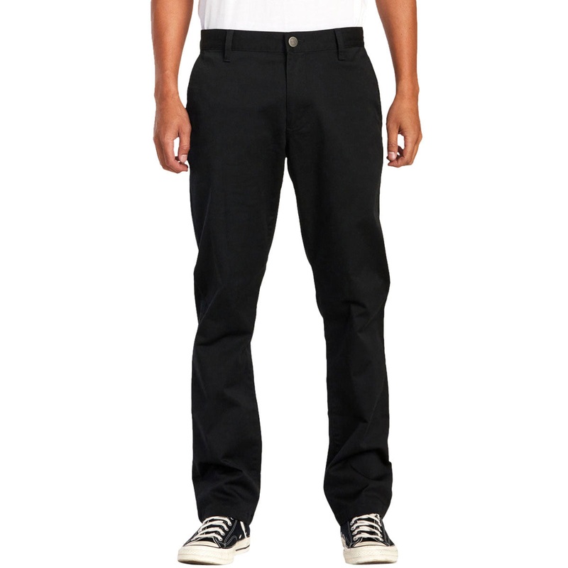 RVCA The Weekend Stretch Pants – New Black