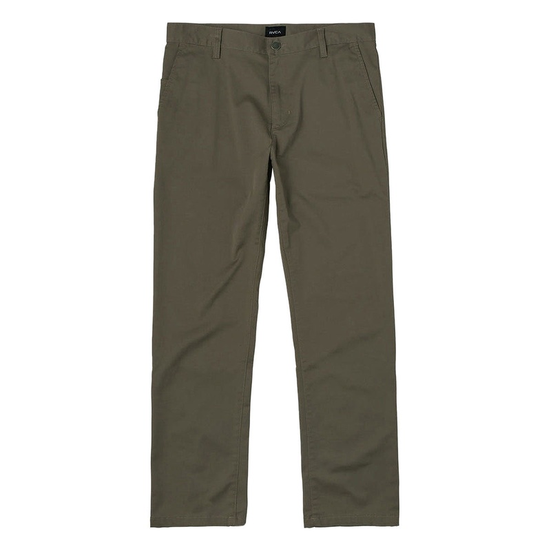 RVCA The Weekend Stretch Pants – Olive 2025