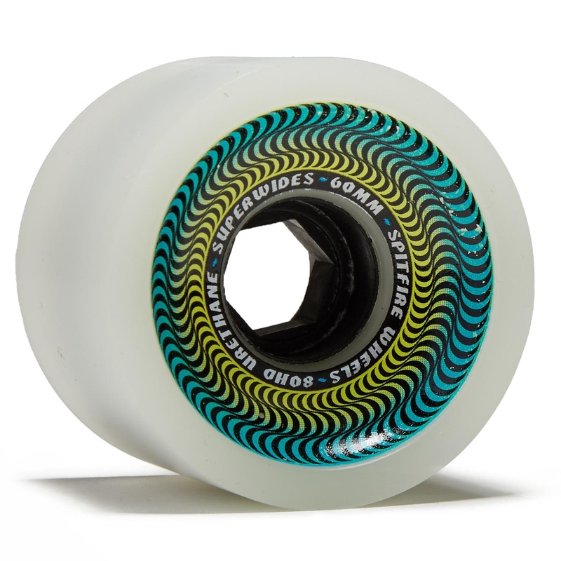 Spitfire 80HD Superwides Skateboard Wheels – Ice Grey – 60mm