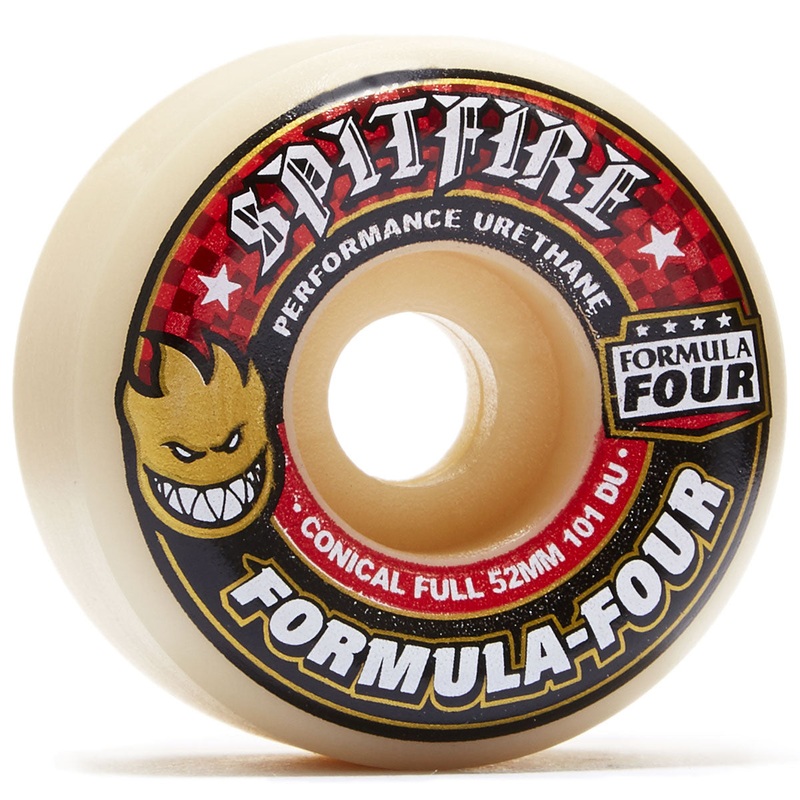 Spitfire F4 101d Conical Full Skateboard Wheels – 52mm
