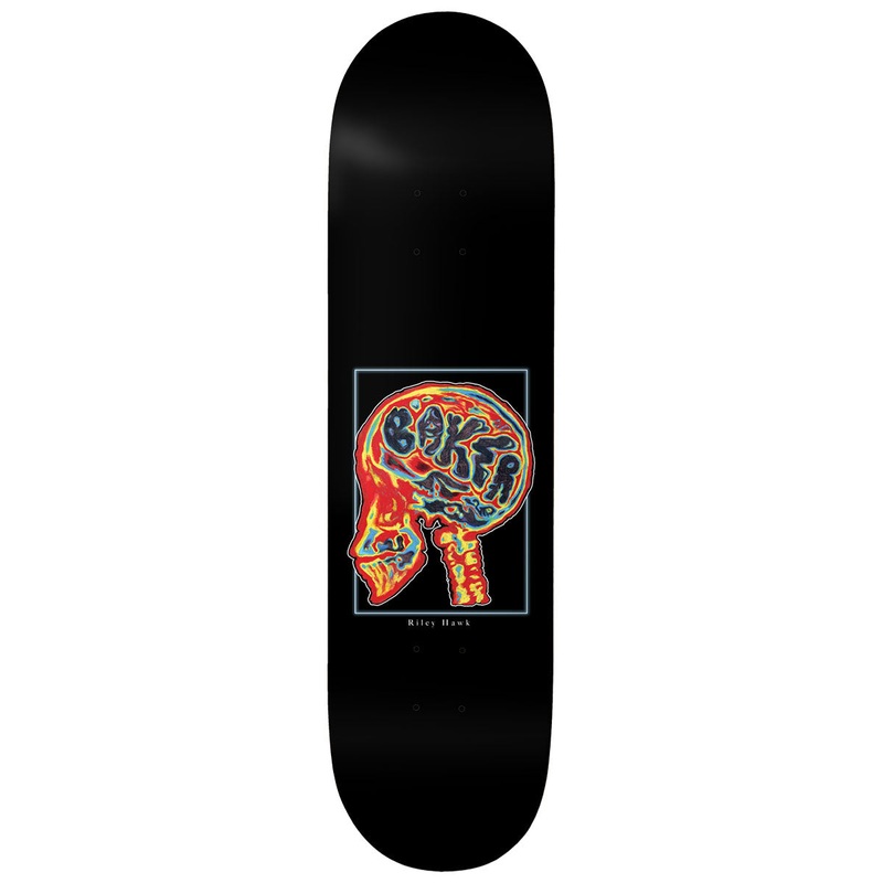 Baker Riley Hawk Brain Donor Skateboard Deck – 8.50