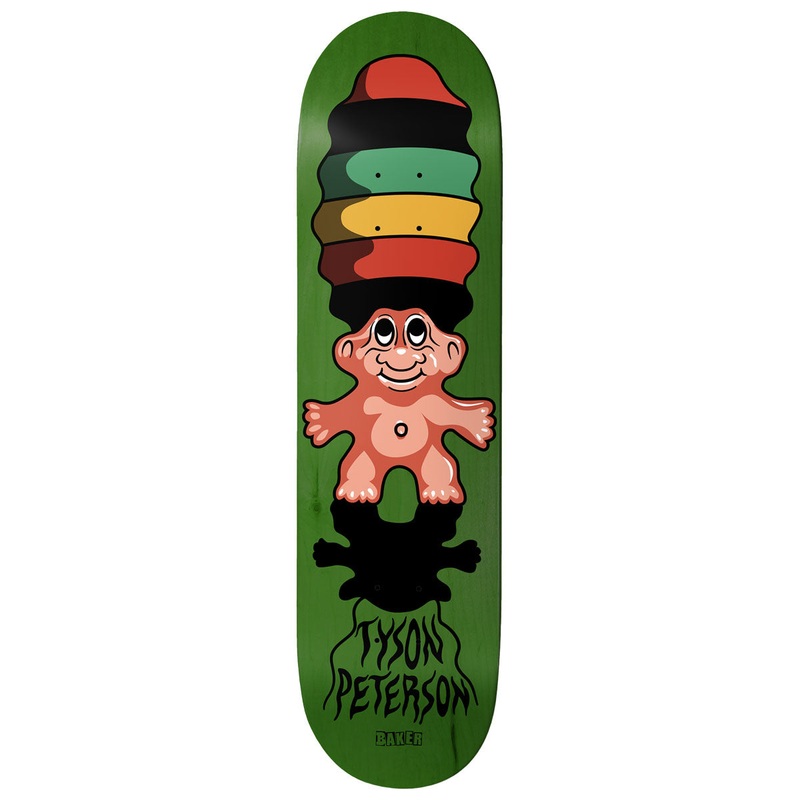 Baker Tyson Peterson Trollsafari Skateboard Deck – 8.25