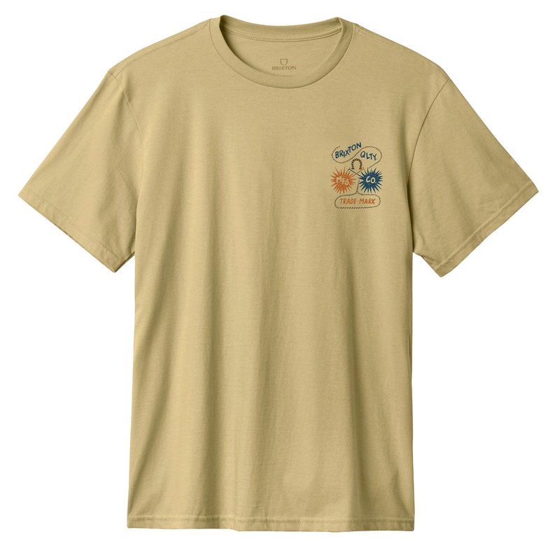 Brixton Remo Tailored T-Shirt – Khaki