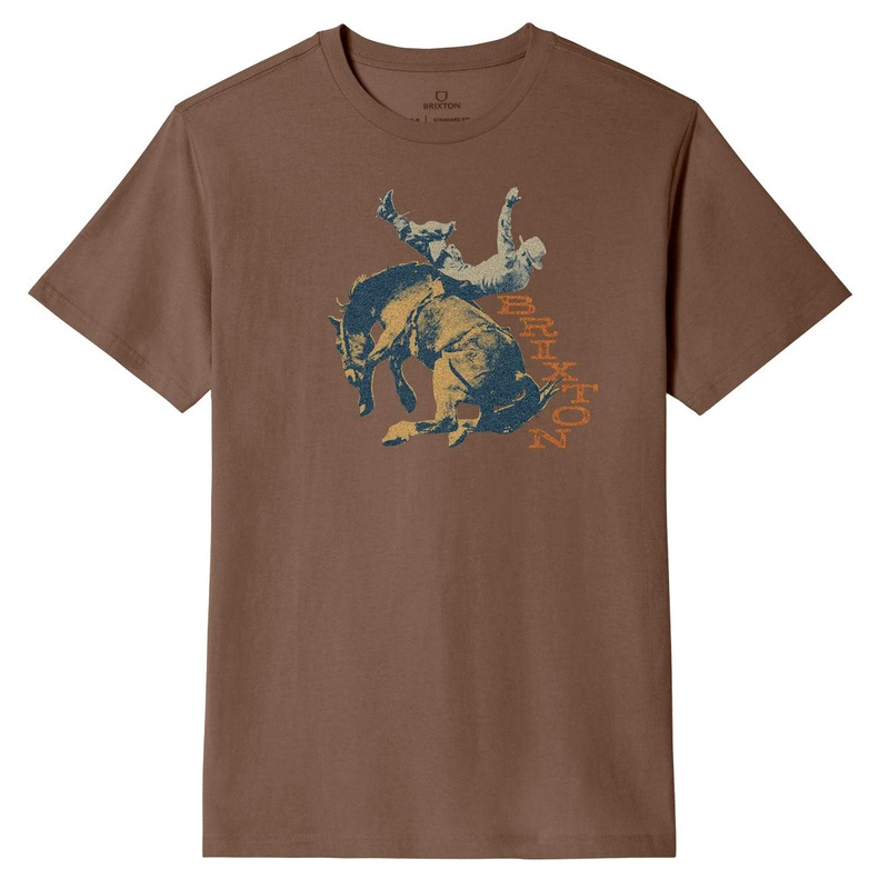 Brixton Rowdy Tailored T-Shirt – Pinecone Brown