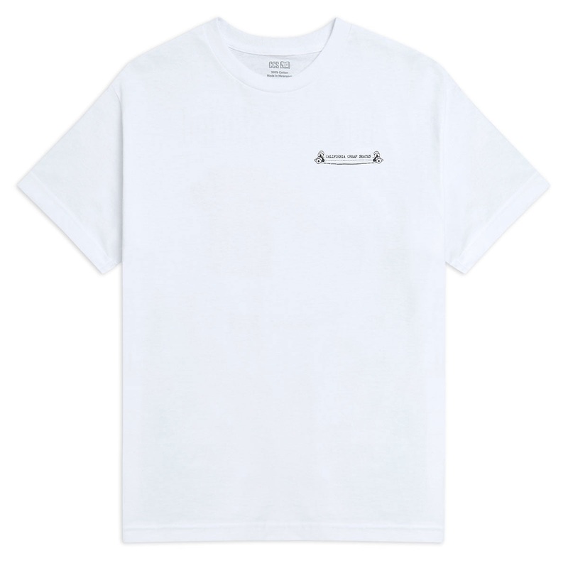 CCS 40 Year Phone T-Shirt – White – SM