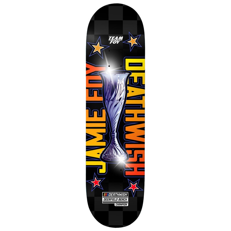 Deathwish Jamie Foy DB Champ Skateboard Deck – 8.00