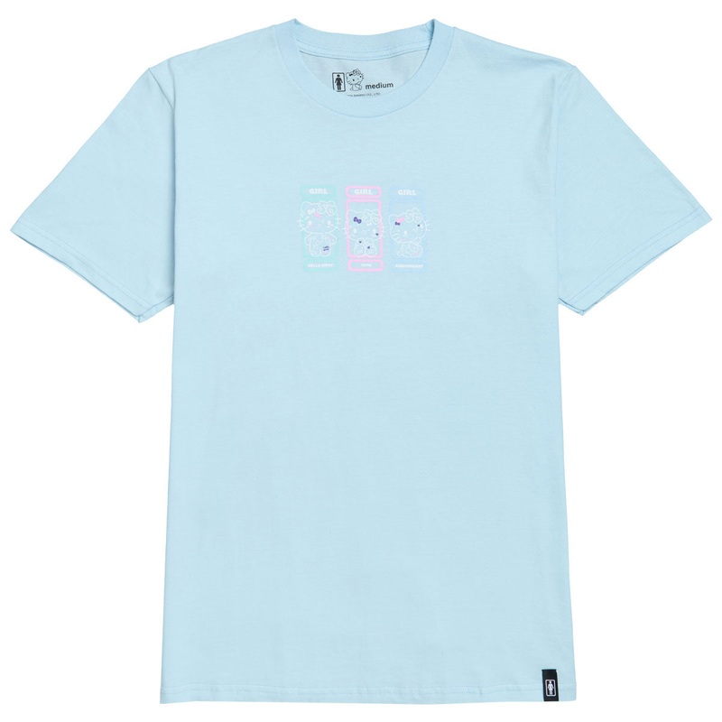 Girl x Hello Kitty Squad T-Shirt – Powder Blue
