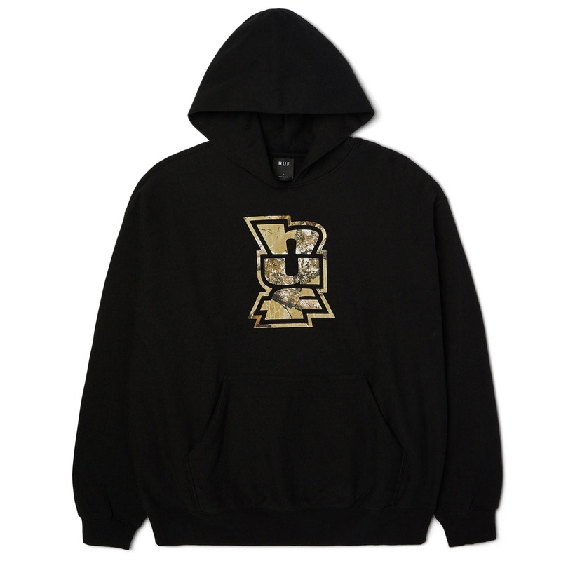 Huf x Realtree Megablast Hoodie – Black