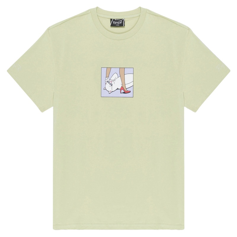 RIPNDIP Good View T-Shirt – Light Moss