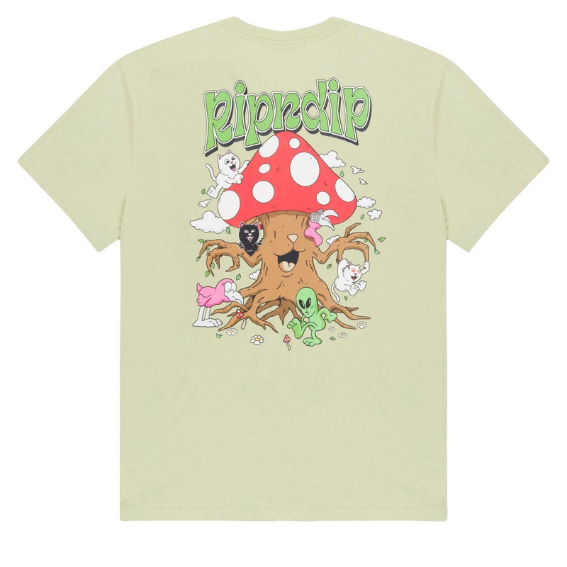 RIPNDIP Playground T-Shirt – Light Moss