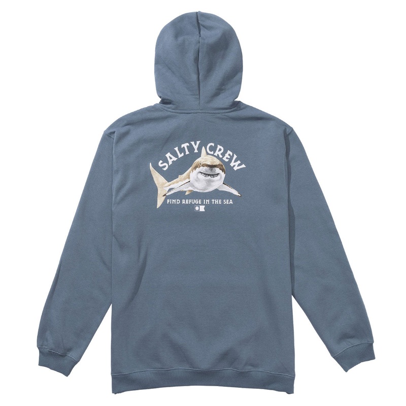 Salty Crew Lurking Fleece Hoodie – Slate