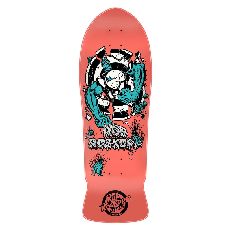Santa Cruz Roskopp Three Reissue Skateboard Deck – 10.17