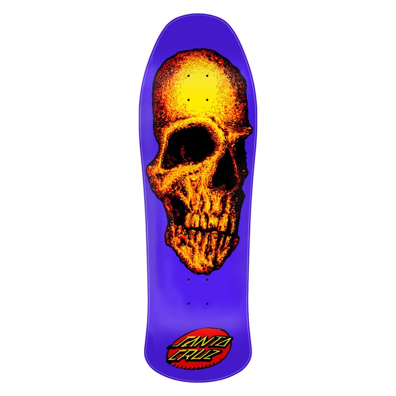 Santa Cruz Street Creep Reissue Skateboard Deck – Purple – 10.00
