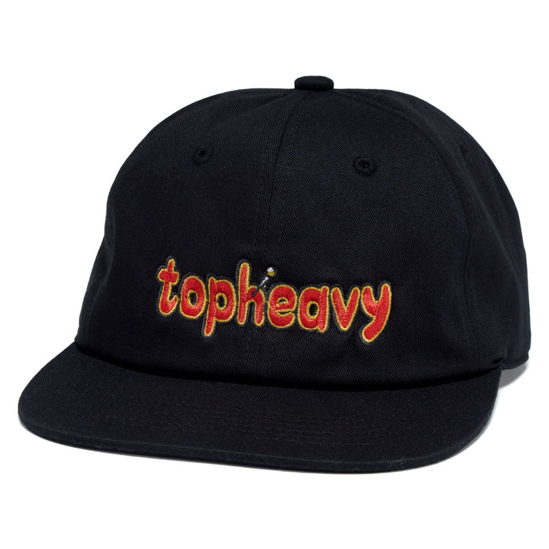 Top Heavy Pinned Hat – Black