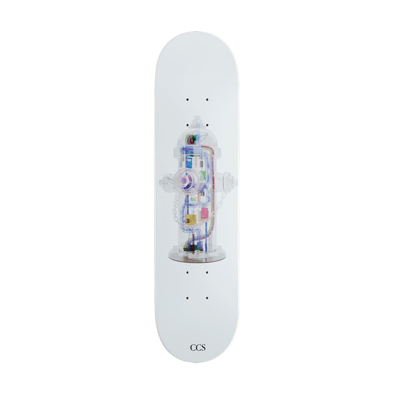 CCS Going Clear Hydrant Mini Skateboard Deck – 7.00