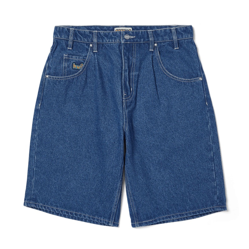 HUF Cromer Shorts – Stone Wash Indigo