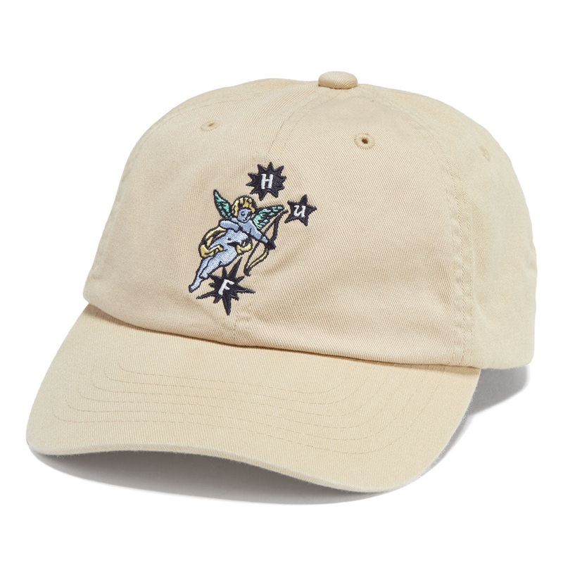 HUF Cupid 6 Panel Cv Hat – Khaki