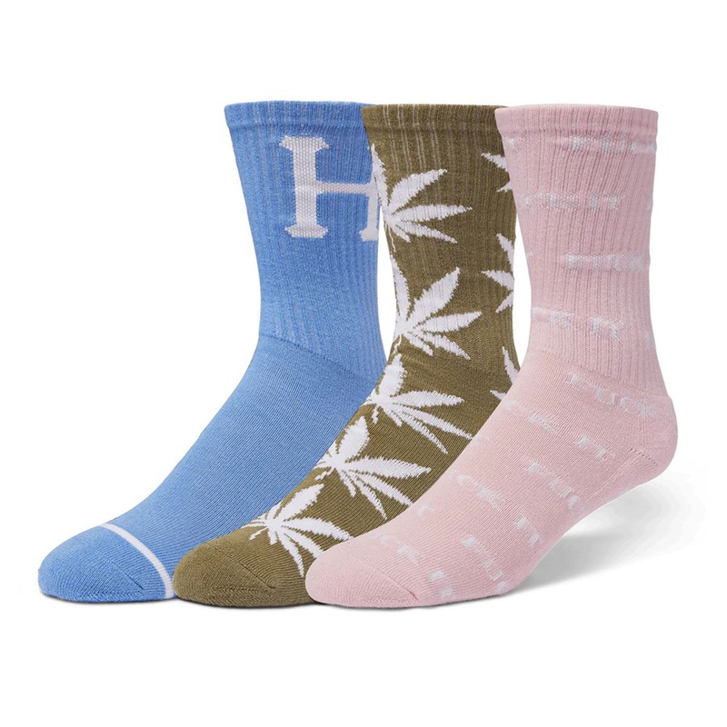 HUF Variety 3 Pack Of Socks – Multi