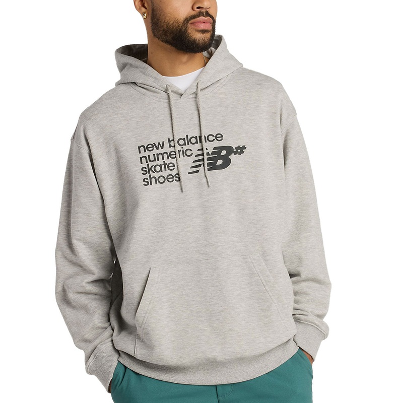 New Balance Numeric Logo Hoodie – Athletic Grey
