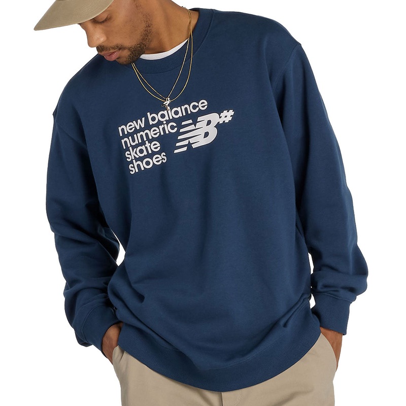 New Balance Numeric Logo Sweatshirt – Navy