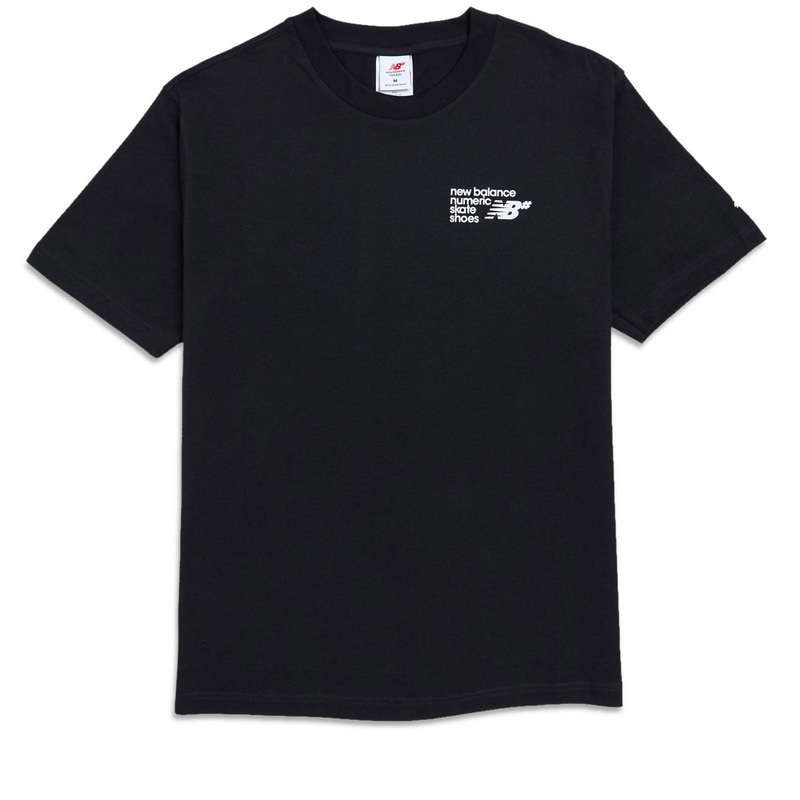 New Balance Numeric Small Logo T-Shirt – Black