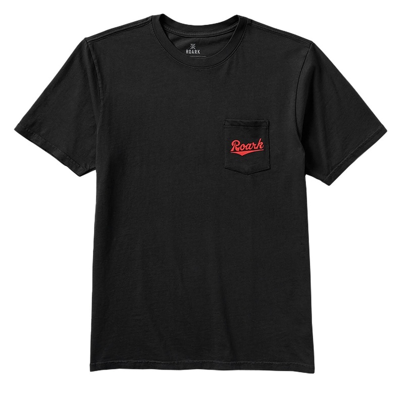 Roark Diamond Script Pocket T-Shirt – Black