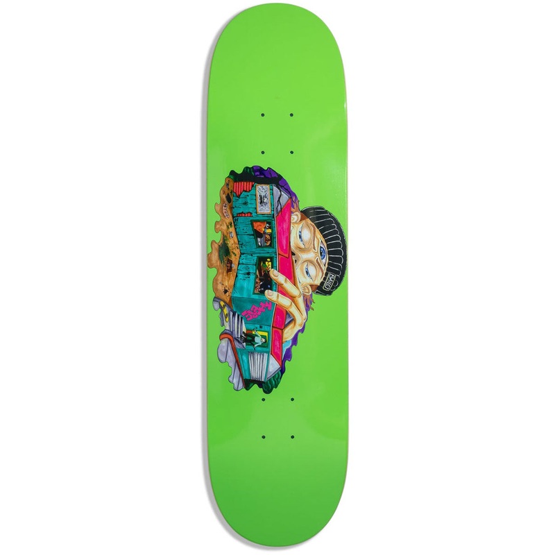 There Jessyka Lucid Dreaming TF Skateboard Deck – Green – 8.06