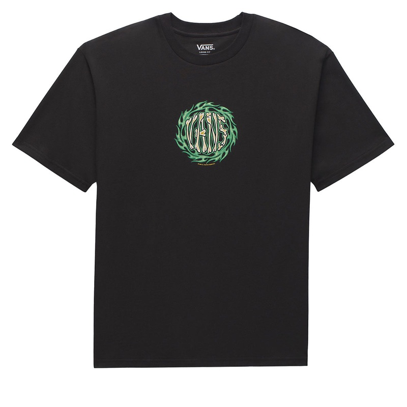 Vans 2k Flame T-Shirt – Black