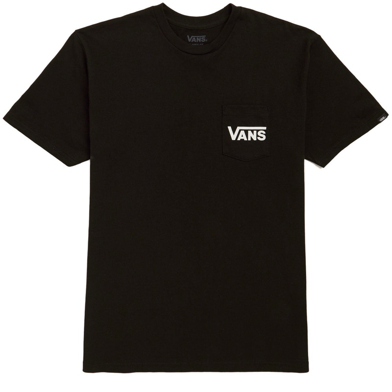 Vans Otw Classic Back T-Shirt – Black/White