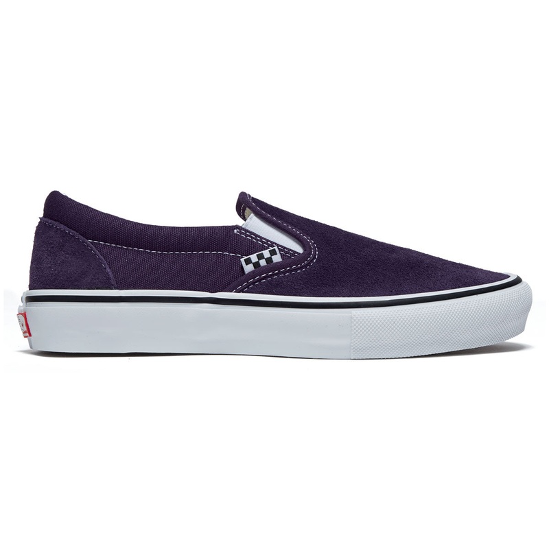 Vans Skate Slip-On Shoes – Purple/Black