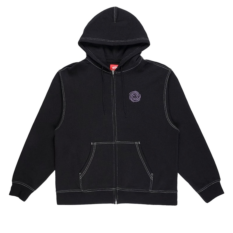 Vans Skate Swirl Zip Hoodie – Black