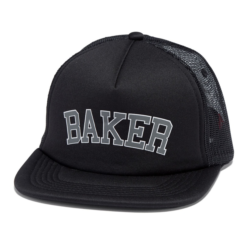 Baker Winston Trucker Hat – Black