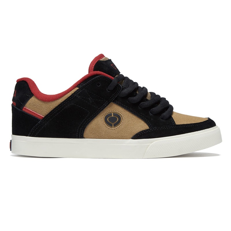 C1rca 205 Vulc SE Shoes – Black/Dijon/Red