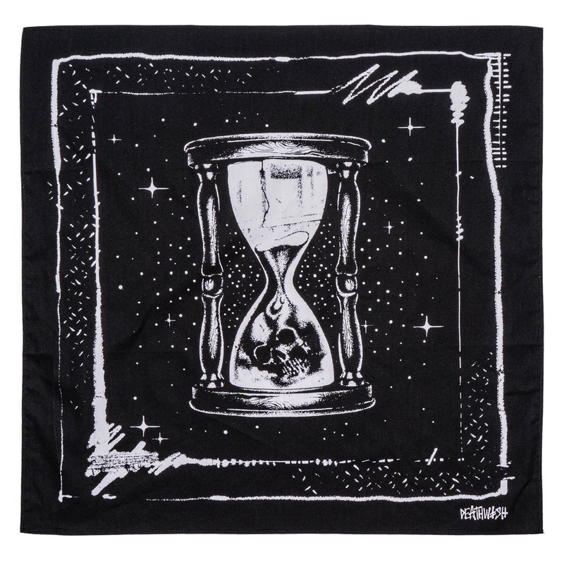 Deathwish Time Waits Bandana – Black