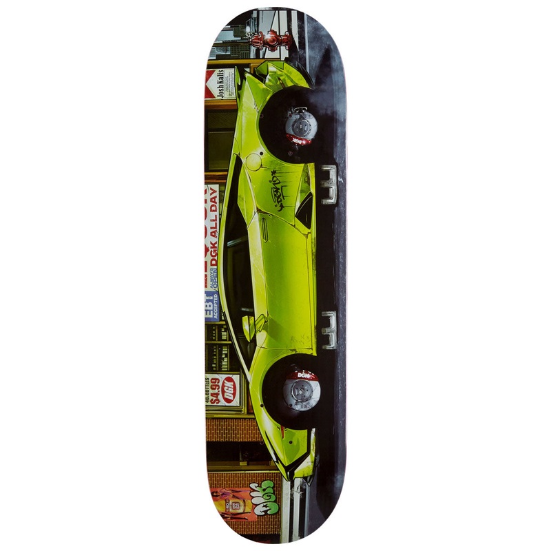 DGK Bricked Kalis Skateboard Deck – 8.06