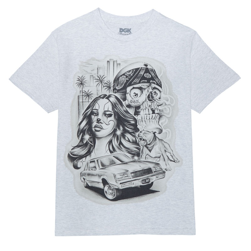 DGK Eastside T-Shirt – Ash Grey