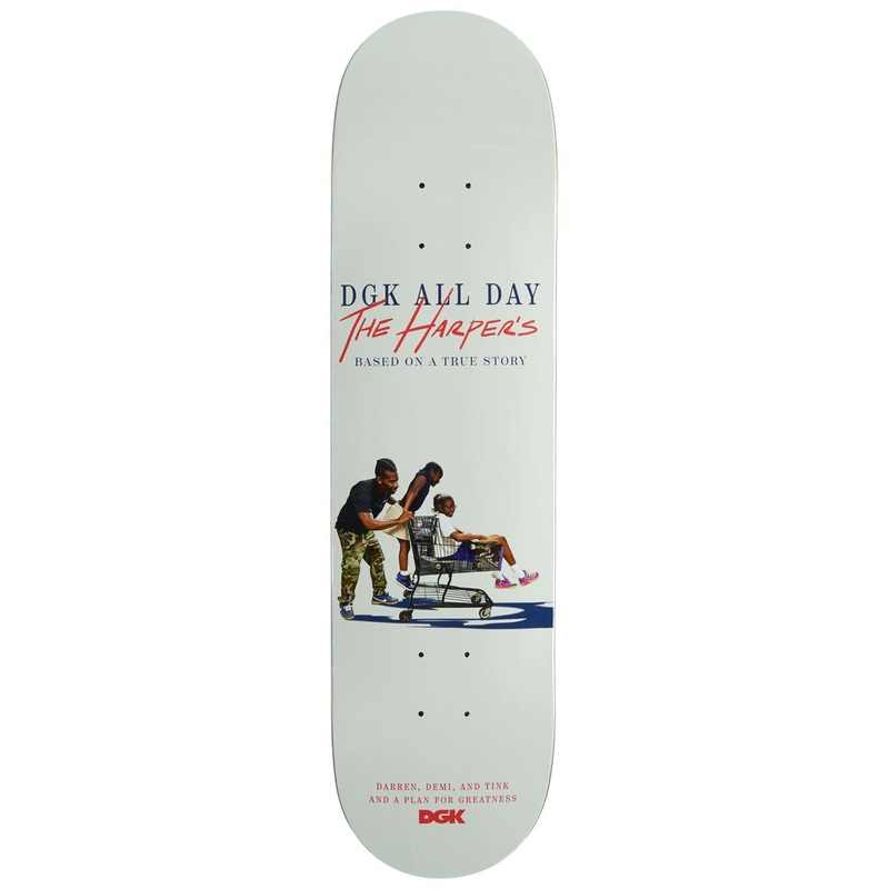 DGK Greatness Harpers Skateboard Deck – 8.00