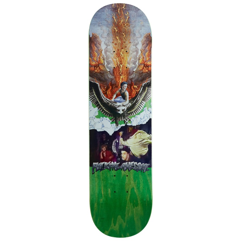 Fucking Awesome Berle Kick In Face Skateboard Deck – 8.50