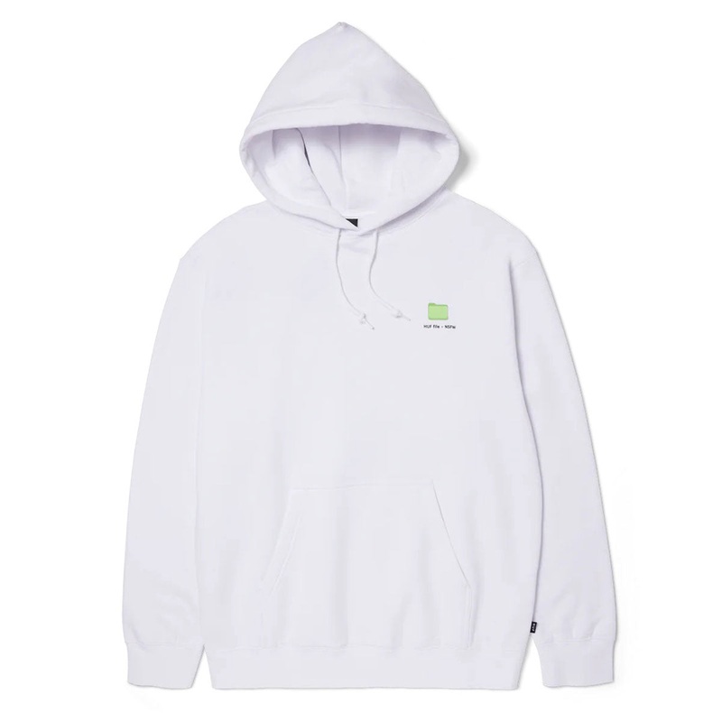 HUF Desktop Hoodie – White