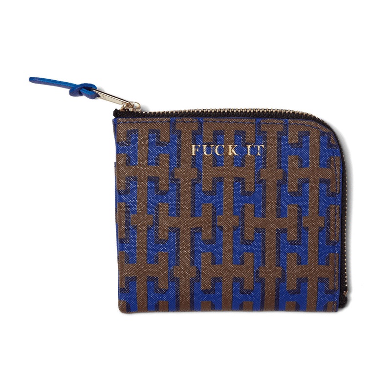 HUF Pillar Zip Wallet – Brown
