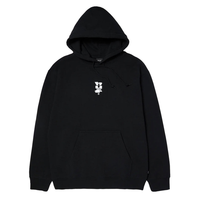 HUF Set Megablast Hoodie – Black