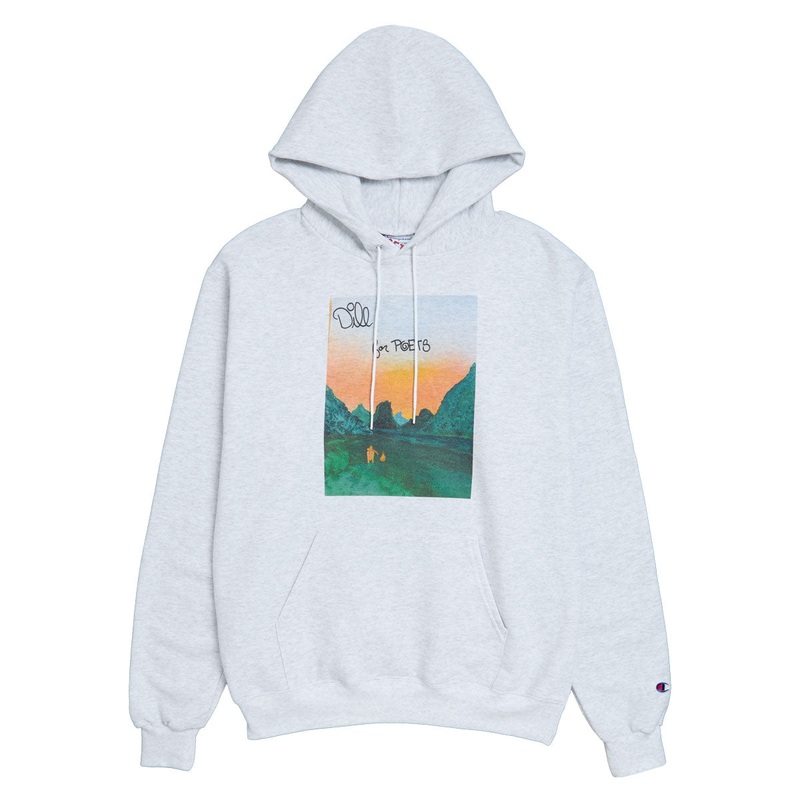 Poets Dill For Poets Hoodie – Heather Grey