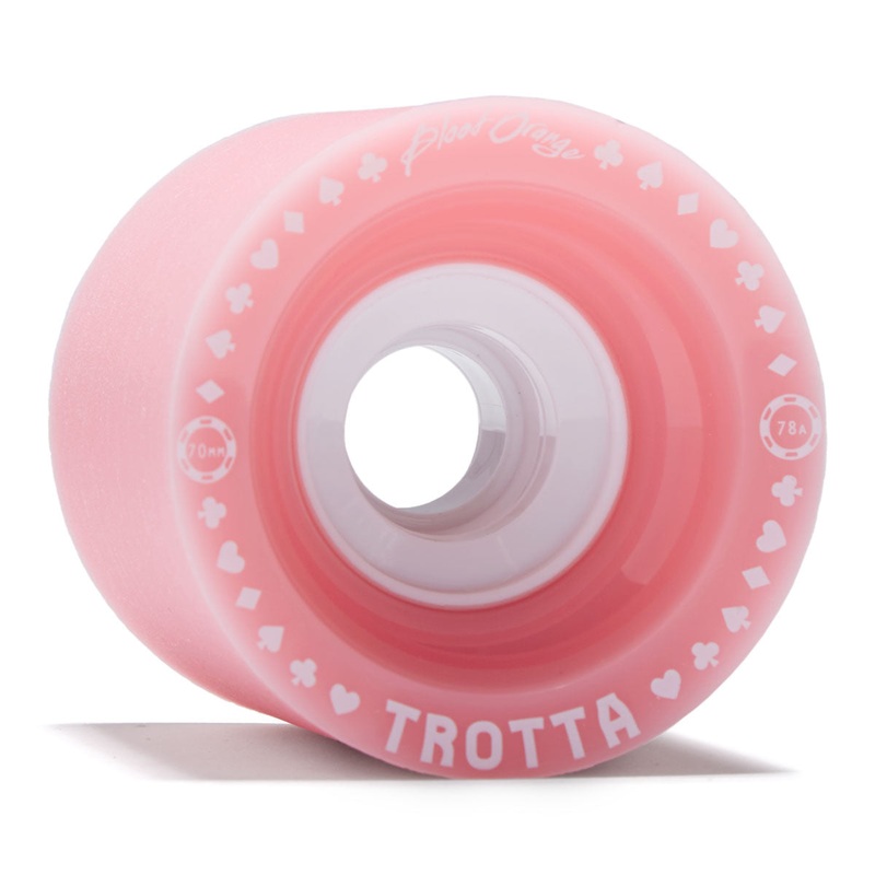 Blood Orange Cole Trotta Series 78a Longboard Wheels – Peach – 70mm